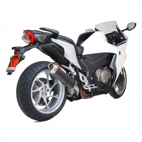 Scorpion Vfr1200 VFR 1200 (No panniers) Factory Oval Slip-on