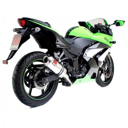 Scorpion Kawasaki Ninja 250R Factory Oval Slip-on