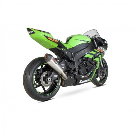 Scorpion Kawasaki Ninja ZX-6R 09-12 Serket Taper Slip-on