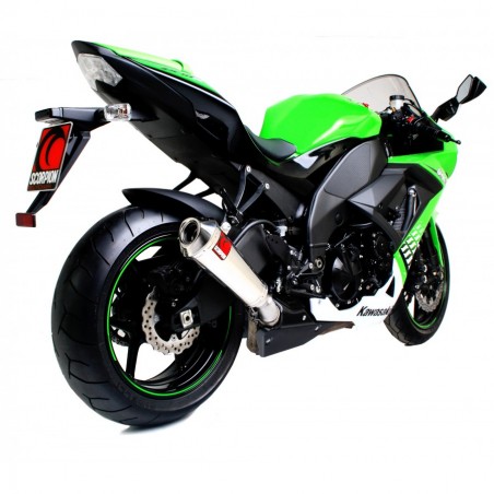 Scorpion Zx10r Ninja ZX-10R 08-10 Power Cone Slip-on