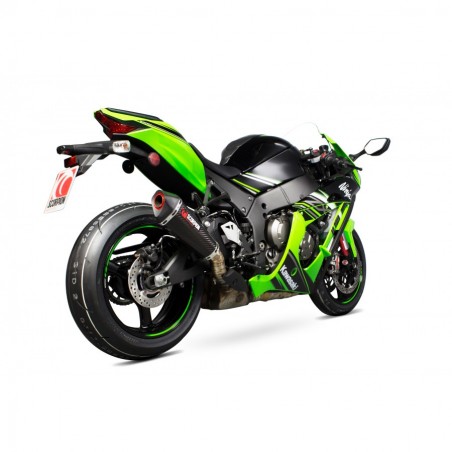 Scorpion Kawasaki Ninja ZX-10R 16-Current / ZX-10RR 17-Current Serket Taper Slip-on