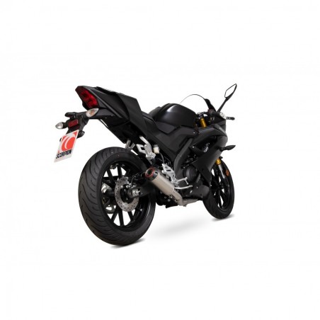 Scorpion Yamaha YZF R 125 / R15 19-Current Red Power Full System