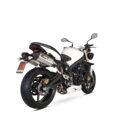 Scorpion Triumph Street Triple 675 07-12 Serket Slip-on