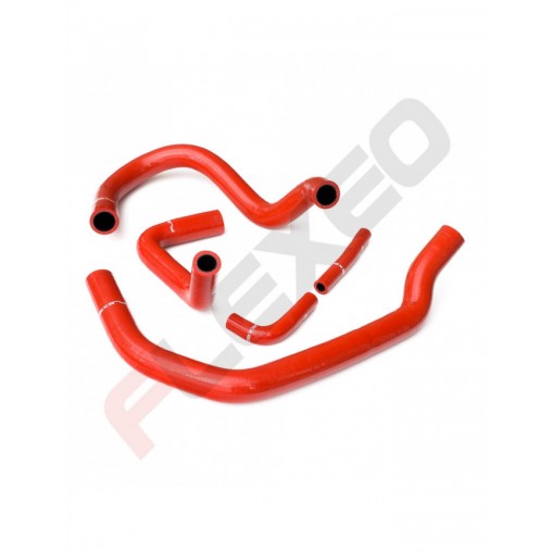 Kit 5 durites d'huile silicone renforcées pour FIAT COUPE 20V TURBO / EDITION LIMITEE / TURBO PLUS