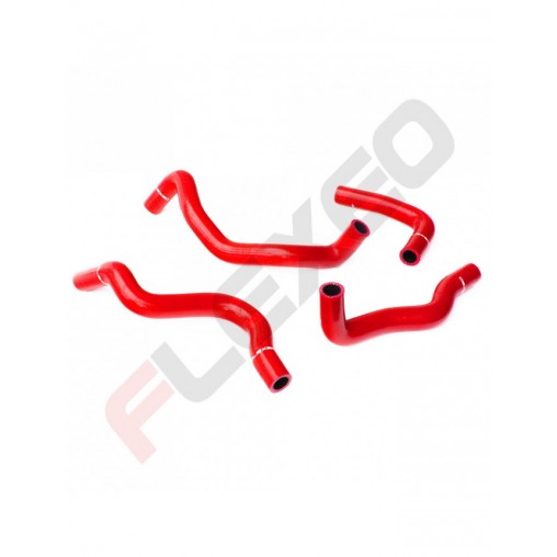 Kit 4 durites d'huile silicone renforcées pour FIAT COUPE 16V TURBO