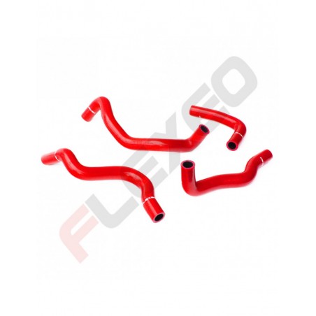 Kit 4 durites d'huile silicone renforcées pour FIAT COUPE 16V TURBO