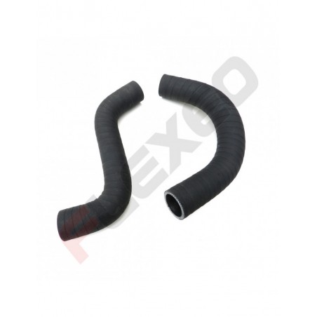 Kit 2 durites de radiateur silicone renforcées pour FIAT RITMO ABARTH 105TC / 125TC