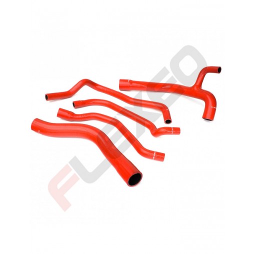 Kit 5 durites d'eau silicone renforcées pour ALFA ROMEO 147GTA - 156 GTA - GT 3.2 V6