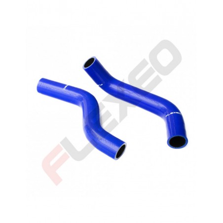 Kit 2 durites de radiateur en silicone renforcées pour FIAT PUNTO HGT 1.8 16V