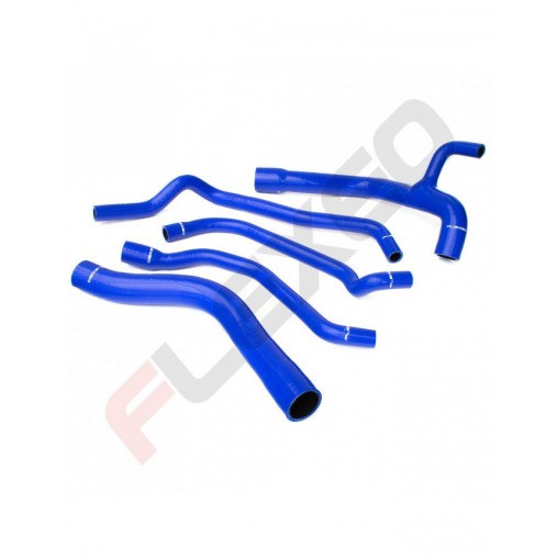 Kit 5 durites d'eau silicone renforcées pour ALFA ROMEO 147GTA - 156 GTA - GT 3.2 V6