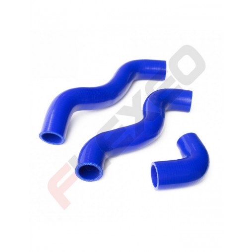 Kit 3 durites de radiateur en silicone renforcées pour FIAT UNO TURBO IE Phase 1