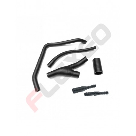 Kit 4 durites vapeurs d'huile silicone renforcées pour RENAULT 21 2L TURBO Phase 1