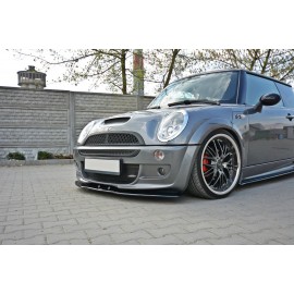 MAXTON LAME DU PARE-CHOCS AVANT / SPLITTER MINI R53 COOPER S JCW