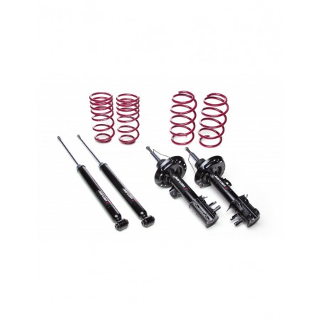 Kit amortisseurs et ressort courts VOGTLAND pour Fiat Grande Punto 1.2 65cv 2005/10-2009/12