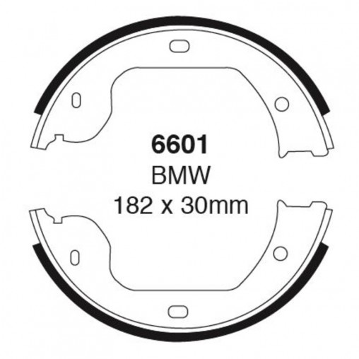 Mâchoires de Frein à Main EBC, BMW M3 E46