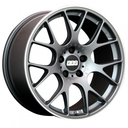 BBS CH-R 18x9" 5x120 ET44, Gris Anthracite Titane (CH133)