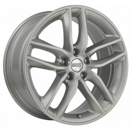 BBS SX 17x7.5" 5x114.3 ET42, Gris Argenté Brillant (SX0305)