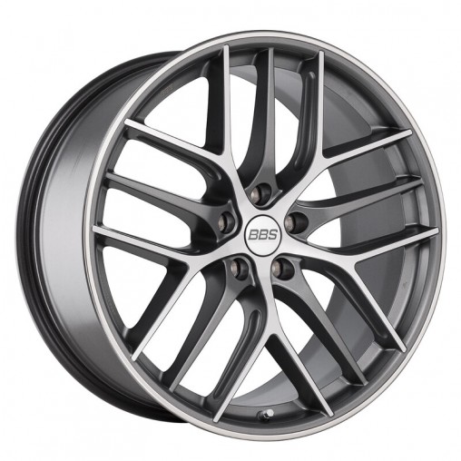 BBS CC-R 20x9" 5x112 ET25, Gris Anthracite / Poli