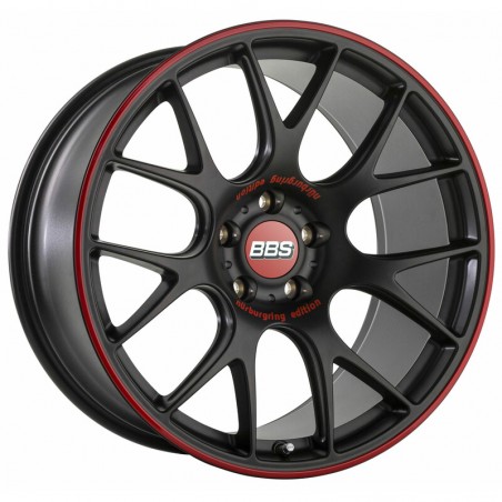 BBS CH-R 19x8.5" 5x112 ET32, Noir Mat "Nürburgring Edition" (CH126)