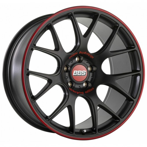 BBS CH-R 20x9" 5x112 ET25, Noir Mat "Nürburgring Edition" (CH148)