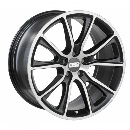 BBS SV 22x10.5" 5x120 ET38, Noir / Poli (SV009)