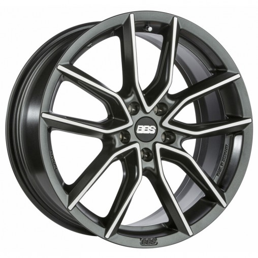 BBS XA 20x9.5" 5x112 ET35, Noir / Poli (XA0401)