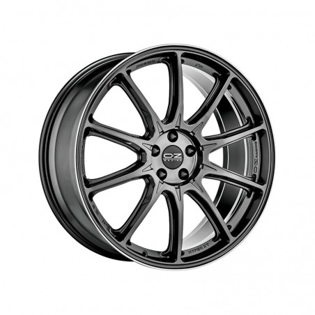 OZ Hyper XT HLT 21x9.5" 5x130 ET67, Graphite Pailleté, Rebord Poli