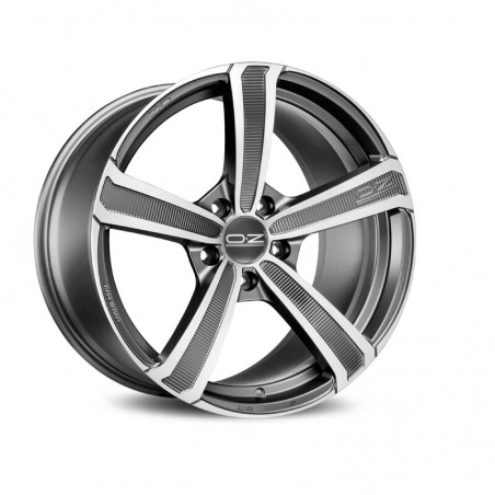 OZ Montecarlo HLT 22x9.5" 5x112 ET54, Graphite Mat, Rebord Poli