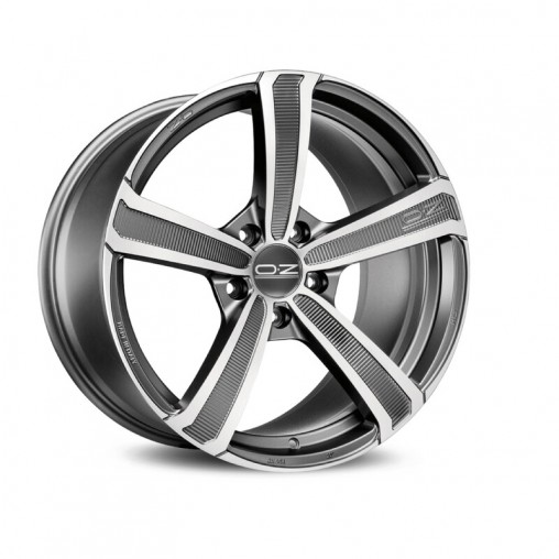 OZ Montecarlo HLT 22x9.5" 5x130 ET52, Graphite Mat, Rebord Poli