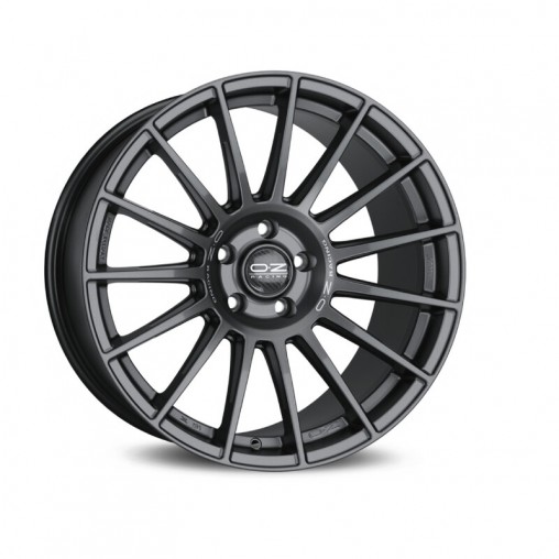 OZ Superturismo Dakar 21x9" 5x114.3 ET38, Graphite Mat, Lettres Grises