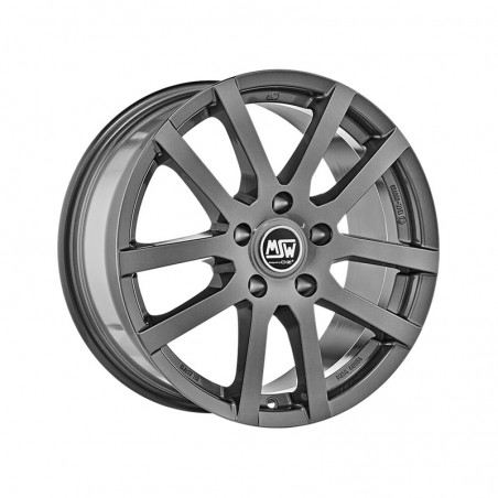 MSW 22 17x8" 5x112 ET48, Gris Anthracite