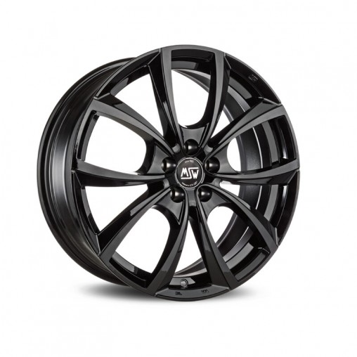 MSW 27 18x7.5" 5x114.3 ET40, Noir Brillant