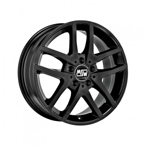 MSW 28 18x7.5" 5x114.3 ET45, Noir Brillant