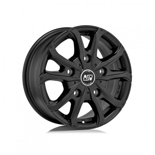 MSW 48 Van 17x7" 5x114.3 ET45, Noir Mat