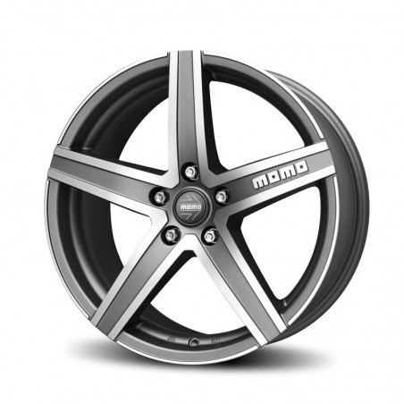 Momo Hyperstar Evo 15x6" 4x100 ET40, Gris Anthracite