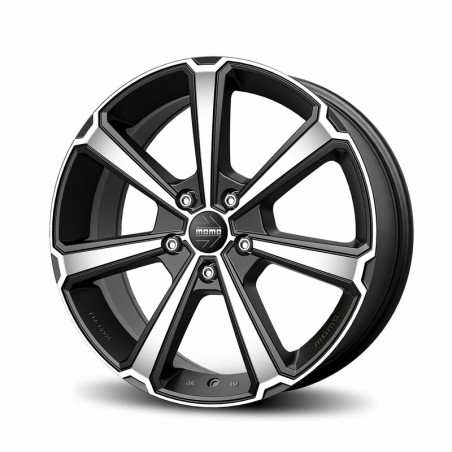 Momo Legend 18x7.5" 5x100 ET45, Noir Mat Poli