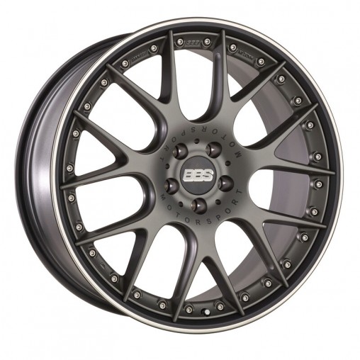 BBS CH-RII 20x9" 5x112 ET30, Gris Anthracite Platine (CH660)