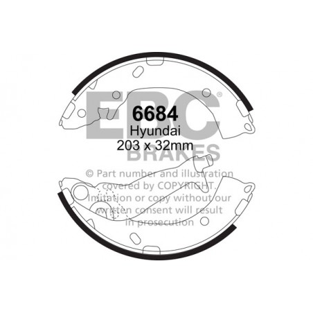 Machoires 6684 EBC