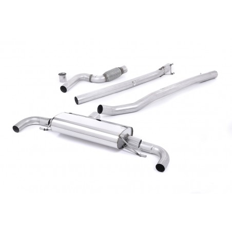 Milltek 3 " Non resonated Valved Cat Back Exhaust