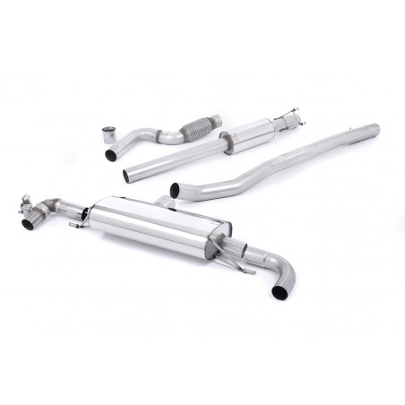 Milltek 3 " Resonated Valved Cat Back Exhaust