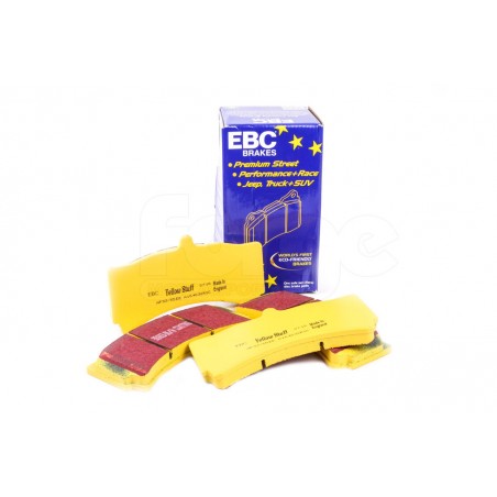 Plaquettes EBC Yellow Stuff pour étriers Arrière 4 pistons Forge Motorsport