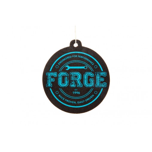 Forge Motorsport Black and Blue Badge Air Freshener