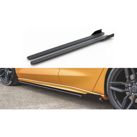 MAXTON Sports Durabilité Rajouts Des Bas De Caisse + Flaps Ford Focus ST / ST-Line Mk4