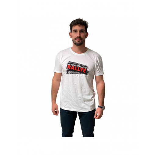 T-Shirt GT2i Je peux pas j'ai Rallye