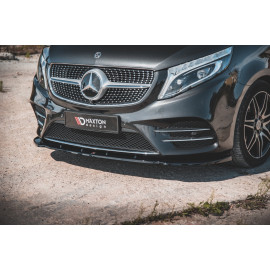 MAXTON Lame Du Pare-Chocs Avant V.2 Mercedes-Benz V-Class AMG-Line W447 Facelift