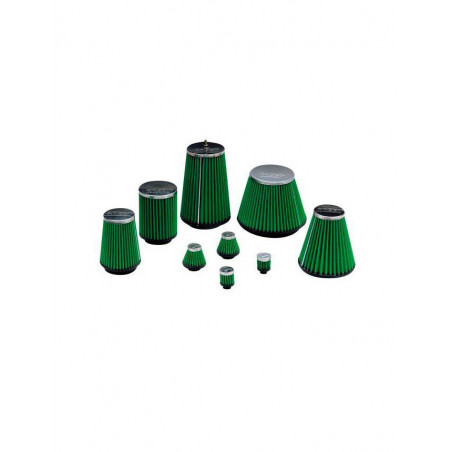 Filtre à air conique bi-cône GREEN FILTER Diamètre sortie 64mm, Cone 152x120mm hauteur 150