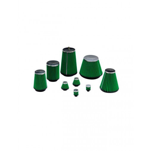 Filtre à air conique bi-cône GREEN FILTER Diamètre sortie 64mm, Cone 152x120mm hauteur 200