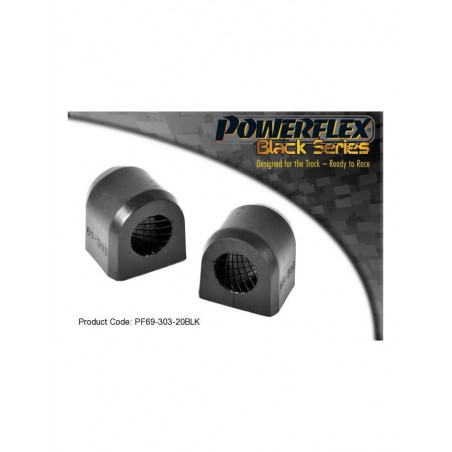 Silent-Bloc Powerflex Black Barre Anti-Roulis Arrière Subaru 20mm (2 Pièces)