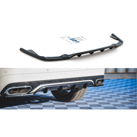 MAXTON Central Arriere Splitter (avec une barre verticale) Volvo XC60 Mk2 R-Design