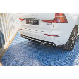 MAXTON Central Arriere Splitter (avec une barre verticale) Volvo XC60 Mk2 R-Design